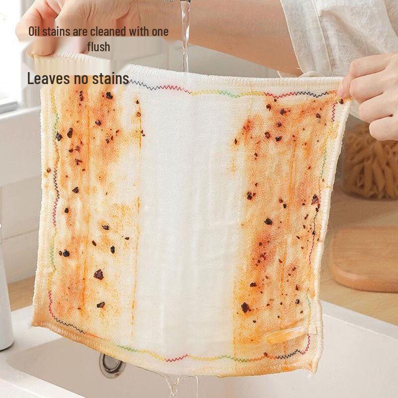 Changbaosen Rainbow Oil-Repellent Cleaning Cloth