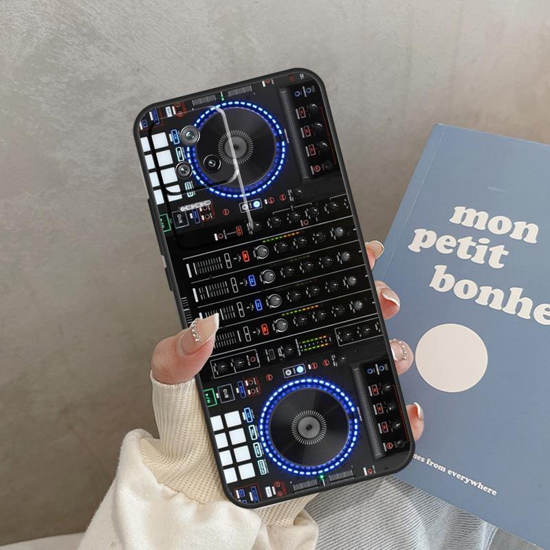 DJ Mixer Deck Controller Case For Xiaomi 15 14 Ultra 13T 14T 15T Pro 17 Pro Max POCO X7 Pro X5 X6 F5 F6 F7 F8 Cover
