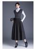 Women's Woolen A-line High Waist Midi Skirt: Thick, Fashionable Autumn/Winter Style