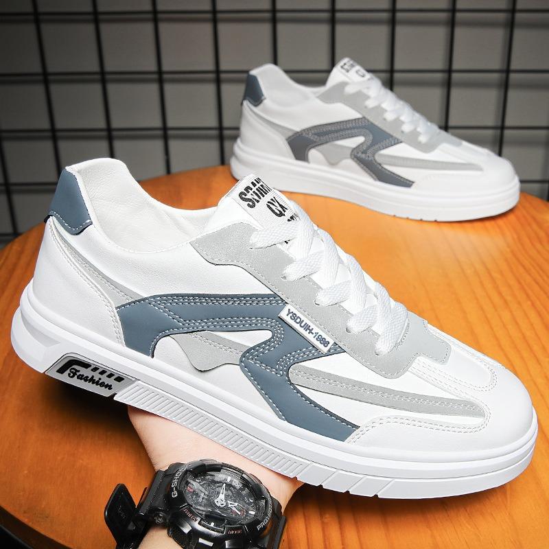 Herrskor i stor storlek, avslappnade låga sneakers, sportskor för studenter