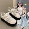 Zapatillas Gruesas para Niños Niñas Niños Zapatos Casuales para Caminar Con Correa de Velcro
