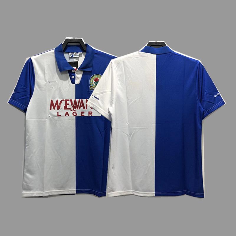 9495 Bly K retro jersey football jersey classic No. 9 Alan Shearer jersey game training jersey long short sleeve S