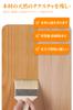 JONGJONG Storage 360 Degree Storage No Drilling Easy to Small Item For Under Can Be Installed on Tabletops Comes with Cushion Pad M Size Under-table