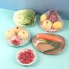 100Pcs Plastic Wrap Waterproof Disposable PVC Refrigerator Disposable Shower Cap Fresh Keeping Bag for Home