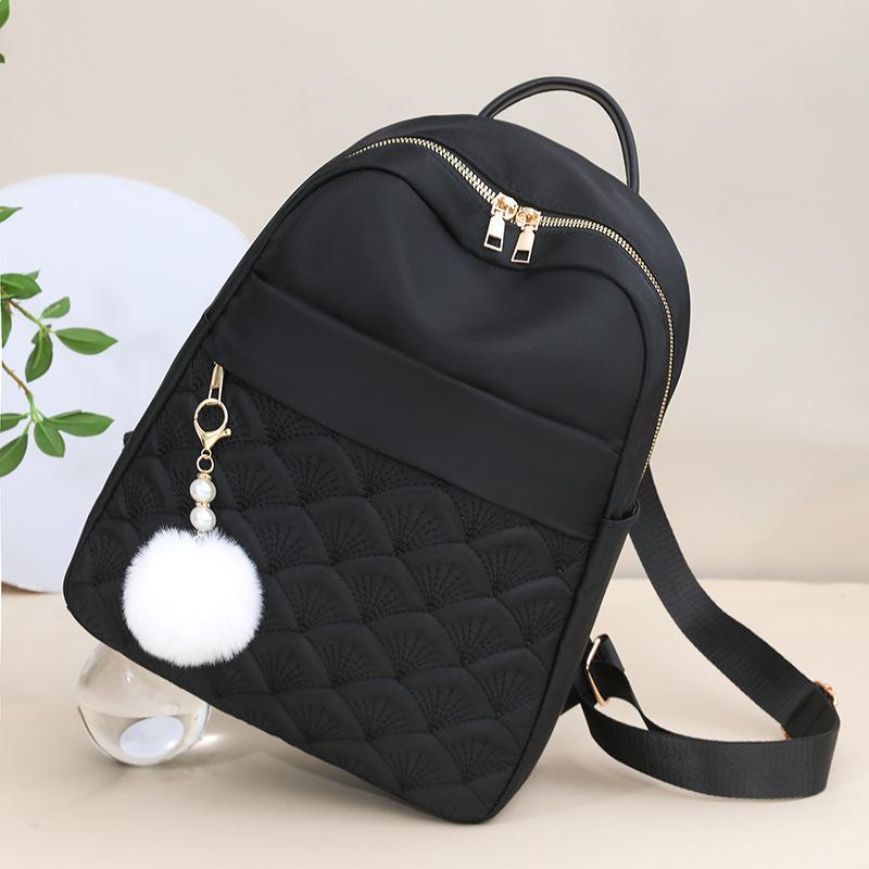 Large-capacity Simple Backpack for Women Fashionable and Lightweight Travel Schoolbag