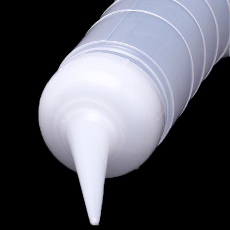 Salong Applikator Måling Gjennomskinnelig plastflaske Hårstyling Frisør