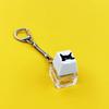 Keyboard Key Toy Party Stress Relief DIY Fidget Button Keycap Fidget Keychain Keyboard Keychain Toys Finger Keyboard