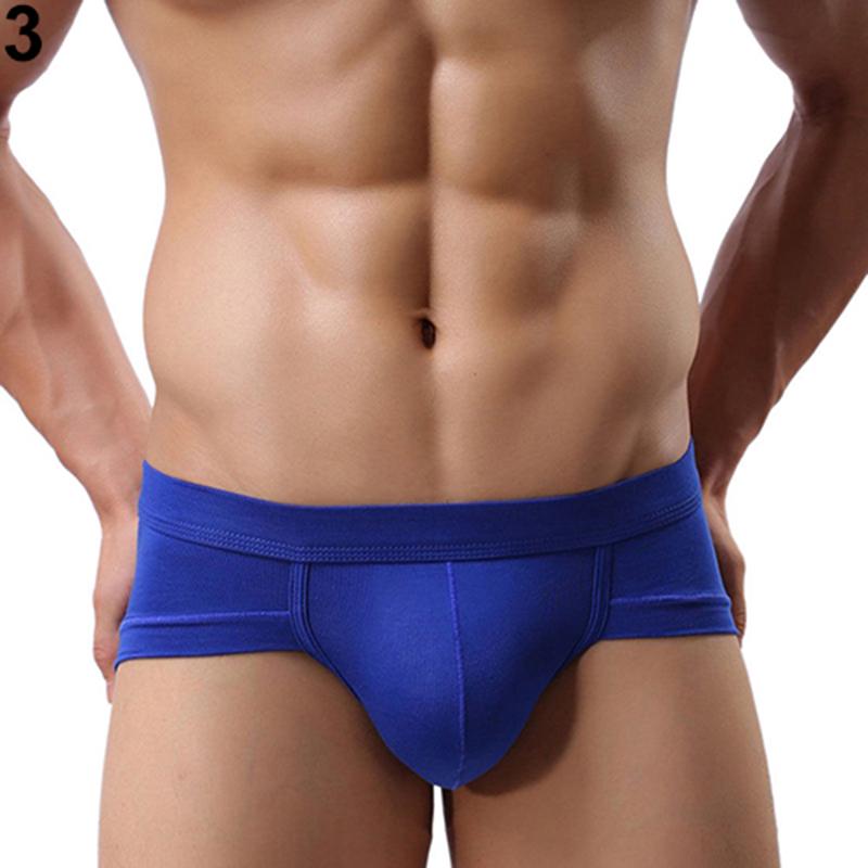 Erkek Seksi Sandıklar İç Giyim Boxer Külot Şort Bulge Kılıfı Rahat Yumuşak Külot