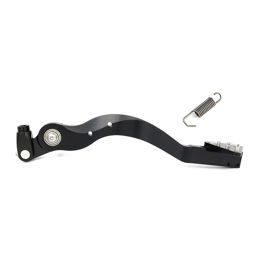 For Suzuki DR650 1996-2021 2022 2023 2024 2025 DR 650 Motorcycle Adjustable Brake Pedal Lever Footrest Foot Pegs Pedals Aluminum чёрный