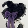 Halloween Wizard Hat Funny Witch Hat Witch Caps Wizard Costume Accessories for Masquerades Party Decor Cosplay Props