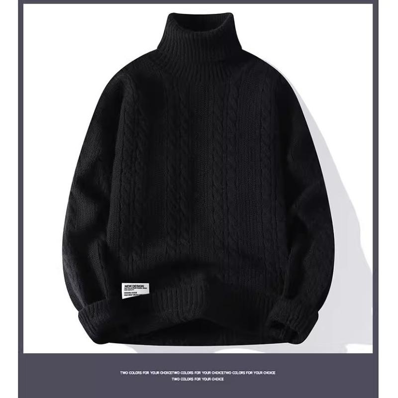 Pull ample pour homme mode classique léger doux automne et hiver sports et loisirs chaud pull tricoté