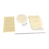 120 Sticks Nail Art Color Chart Display Stand Spiral Removable Portable Fan Shaped Nail Sample