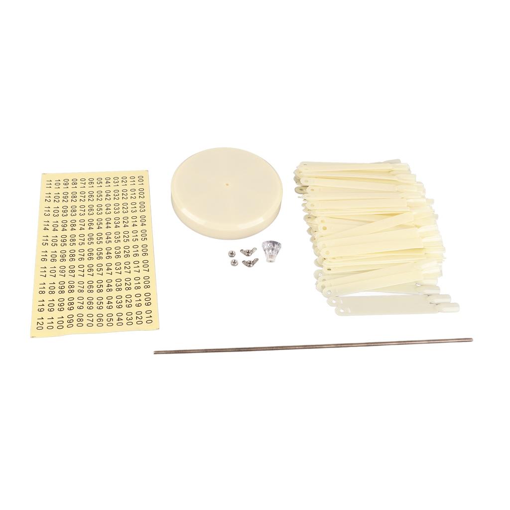 120 Sticks Nail Art Color Chart Display Stand Spiral Removable Portable Fan Shaped Nail Sample