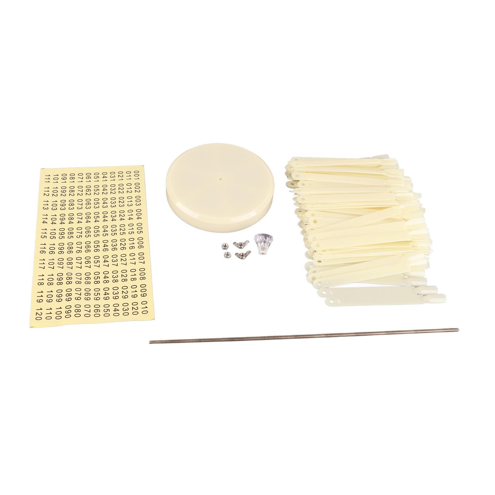 

120 палочек для дизайна ногтей, цветовая шкала, стенд, спиральная съемная портативная веерообразная полка для образцов ногтей Original Color