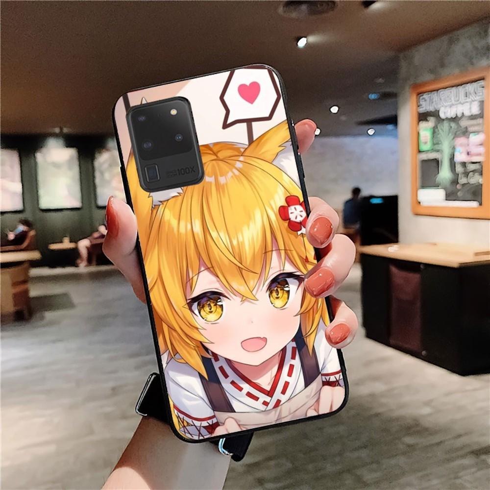 The Helpful Fox Senko San Phone Case For Samsung S 9 10 20 21 22 23 30 23plus lite Ultra FE S10lite Fundas