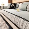 In the summer of 2025, the new sofa cushion is cold and non-slip in summer, and the high-end leather seat cushion cover cloth towel.