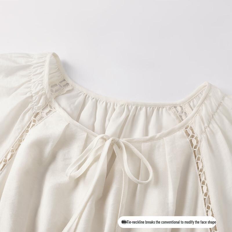 FivePlus Women's French Retro Elegant Long Sleeve Dress