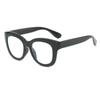 Ladies Cat Eye Blue Light Blocking Glasses Trendy Computer Eyewear Fashion Oversized Optical Spectacle Eyeglasses for Women Men