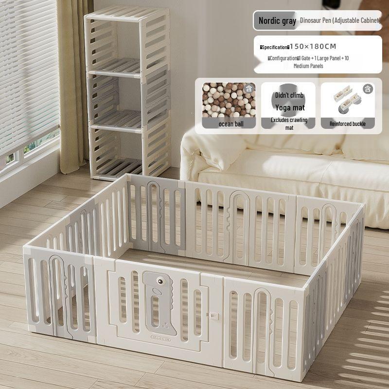 Indoor Baby Safety Playpen & Crawling Mat