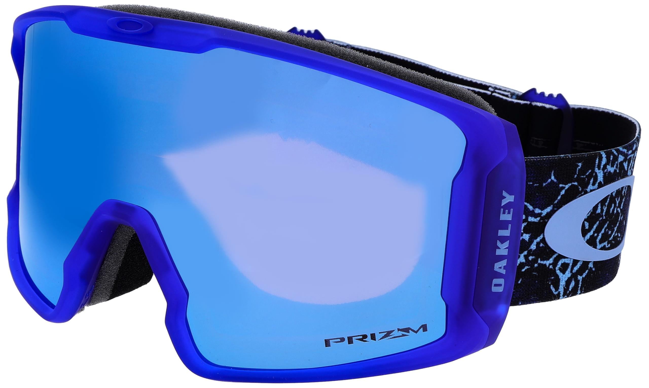 Oakley Line Miner M Snow Goggles Crystal Blue Cell with Prizm Snow Sapphire Iridium Lens OO7093-02