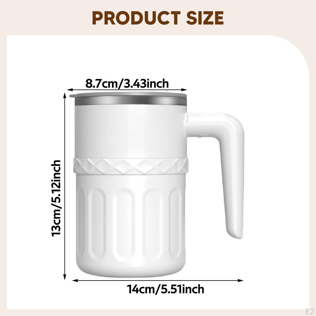 Selbstrührende Kaffeetasse Becher Automatische Wiederverwendbare Milchmischbecher für Büro