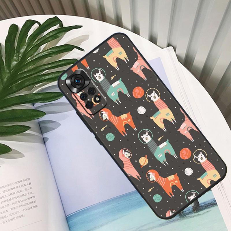 

Llama Alpaca Pattern Funda For Xiaomi Redmi Note 14 13 10 11 12 15 Pro Plus Case For Redmi 15 13C 12C 10C 14C 15C Redmi 12 4G