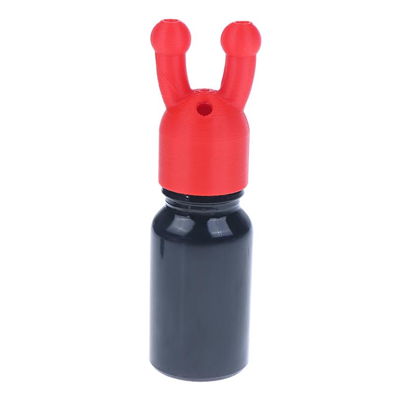 Auslaufsicherer Aroma Ätherisches Öl Inhalator Mini Ätherisches Öl und Parfüm Inhalator Spenderflasche Roter Verschluss Ätherisches Öl Inhalator