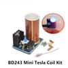 BD111 BD111C Mini Tesla Coil Kit Magic Props DIY Parts Empty Lights Technology Diy Electronics BD111C DIY Mini Tesla Coil Module