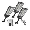 Lampioni Stradali Solari da 8000W per Esterni, 450000LM, Luci per Parcheggi Commerciali dal Tramonto all'Alba, Lampada di Sicurezza a LED Flood con Sensore di Movimento