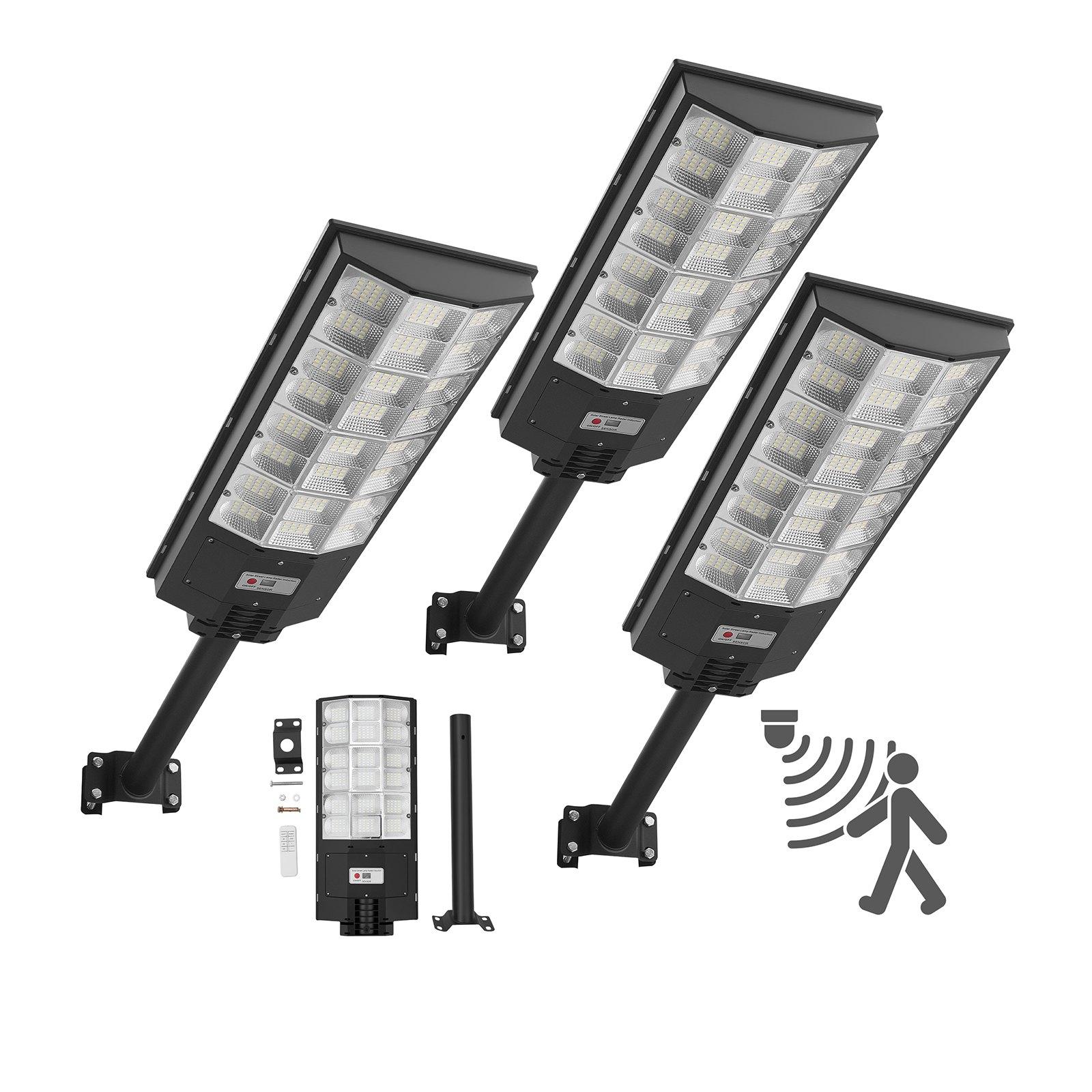 VEVOR 8000W Solar Street Lights Outdoor