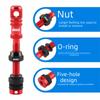 45mm Length Tubeless Presta Valve Stem Tubeless Design Bicycle Air Nozzle  Bicycle Accessories