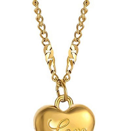 Liebes Herz Halskette, Elegante Herz Anhänger Halskette, Einfache Zarte Herz Halskette, Valentinstag Jahrestag Schmuck Geschenk für
