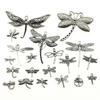 1 Set Mix Plants Charms Animals Pendants For Jewelry Making Findings
