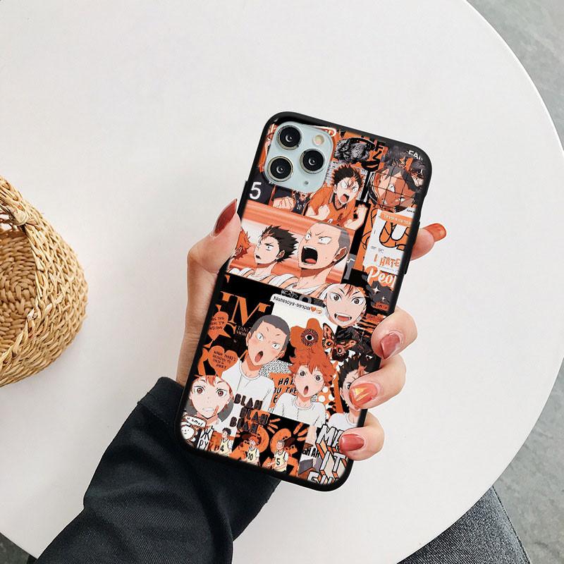 Anime Haikyuu Volleyball Case For Xiaomi Redmi Note 9 10 S 8T 8 7 Pro 6 5 9C Mi Poco X3 NFC F3 9 SE A3 9T 10T 11 Lite TPU Cover