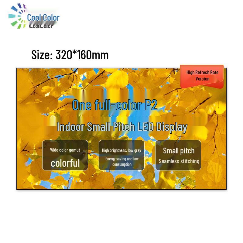 

P2 Indoor LED Full-Color Display Module CN plug (adapter included)