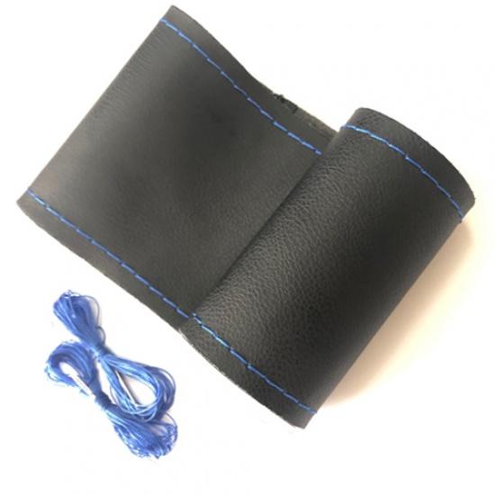 Non-slip Car Steering Wheel Cover Diameter 38cm Soft Leather Braid On the Steering Wheel Cover of Car Interior
