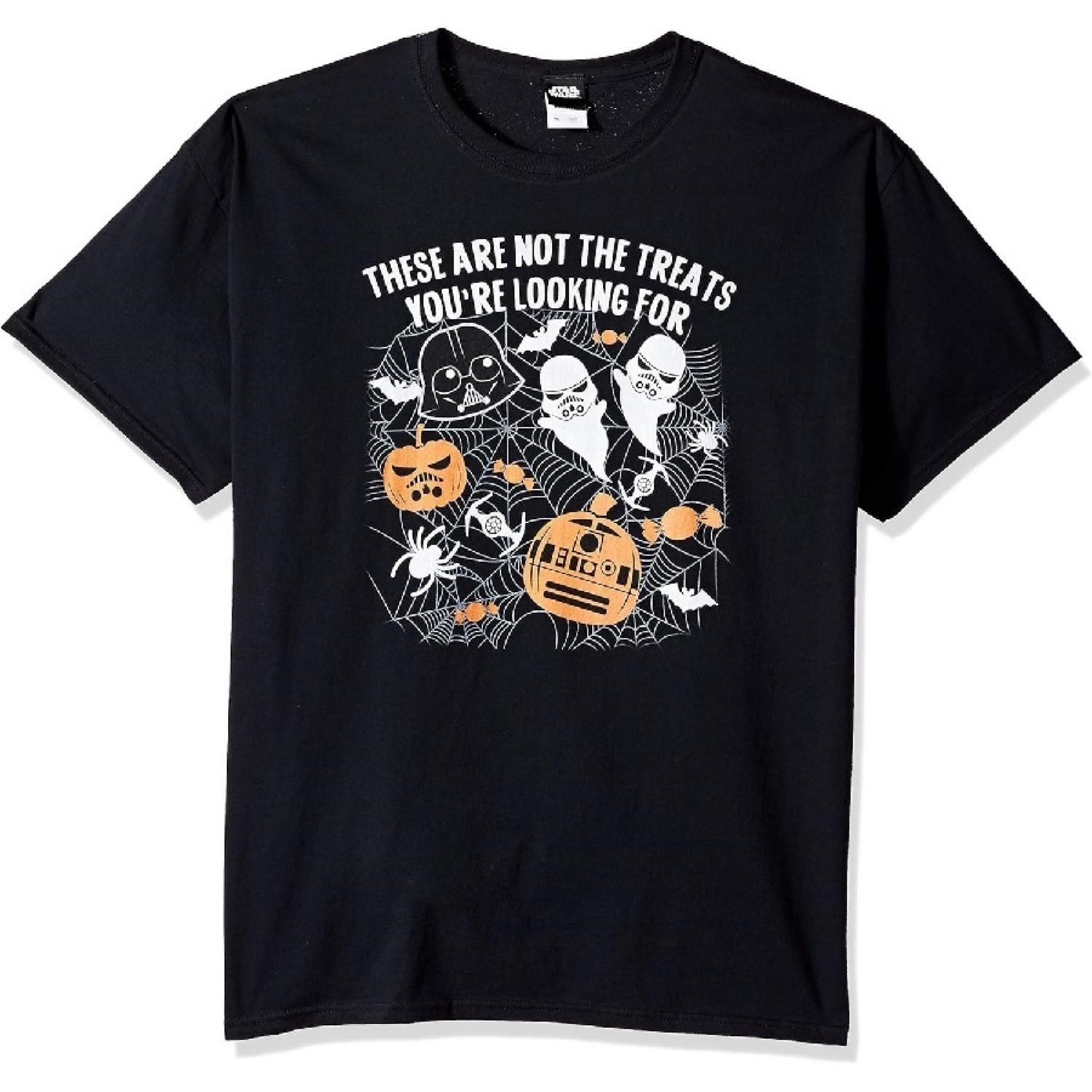 Хэллоуинская мужская футболка Star Wars с лицензией  Не сладости XXXXXL разноцветный
