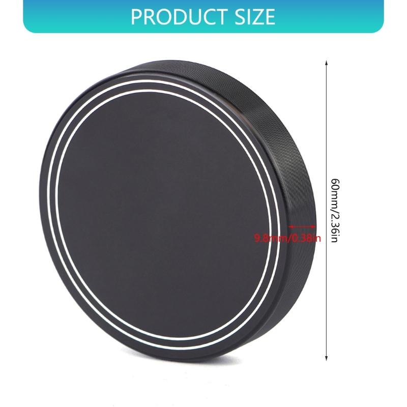 Premium Aluminum Digital Camera Lens Cap Cover Featuring Anodized Finish and Velvet Lining for Photagraphy Accessories
