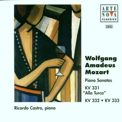 CD MOZART; CASTRO - Mozart:Klaviersonaten Kv331/333 74321340582 Arte Nova Class 1996 Europa Klassik Gebraucht