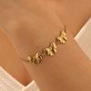 Cute Elegant Bowknot Series Bracelet Women 316L Stainless Steel Simple And Romantic Waterproof Jewelry Gifts