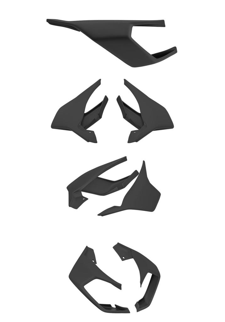 Kawasaki ZX-25RSE, ZX-4R, ZX-4RR Motorcycle Wind Deflector Side Wing Fairing (2021-2025)