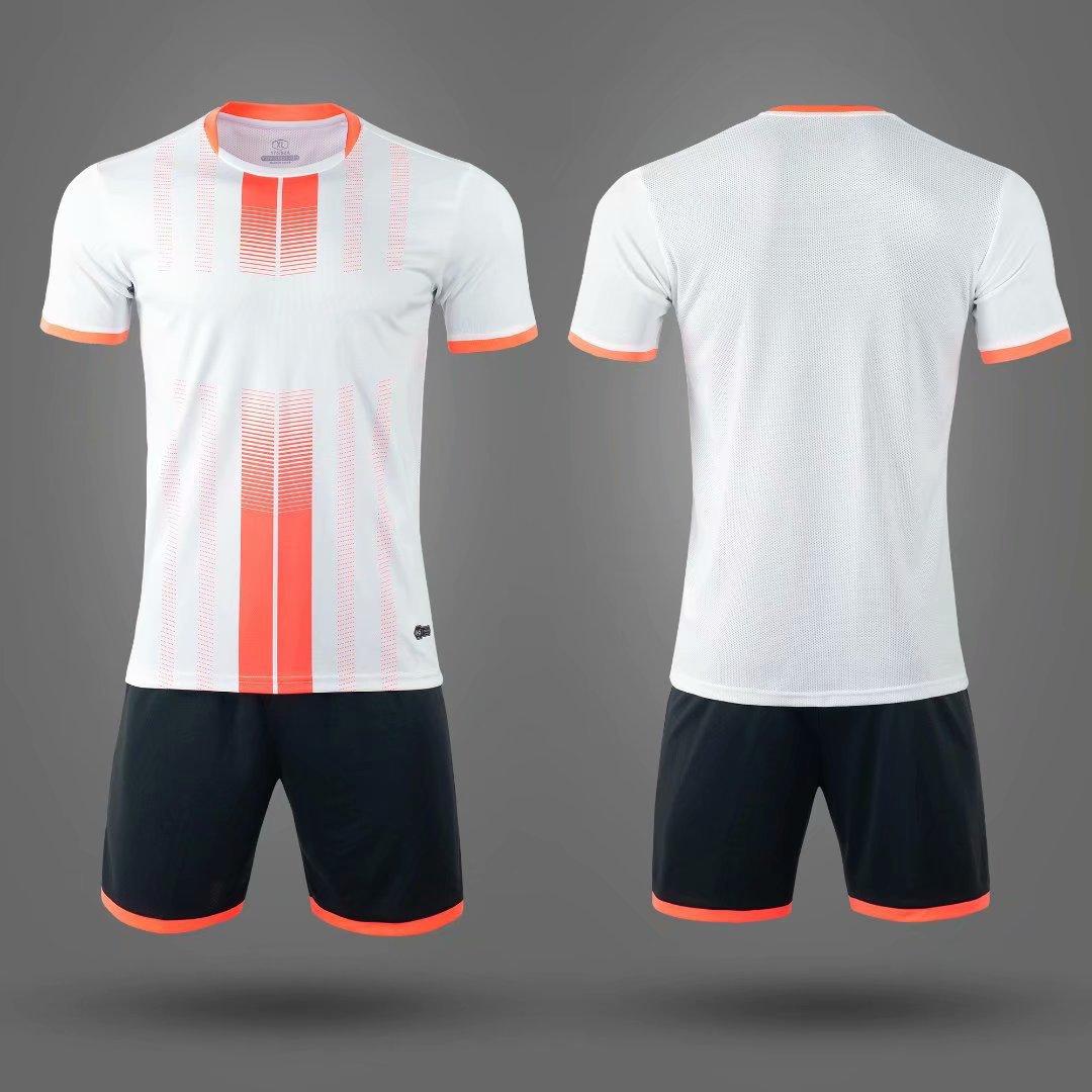 Football Jersey Sports Suit Men S Print Size Adult Short-Sleeved Student Training Game Jersey Children S Football Jersey small size 3xs белый