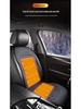 Universal 12V/24V Graphene Heated Car Seat Cushion with Cigarette Lighter Adapter