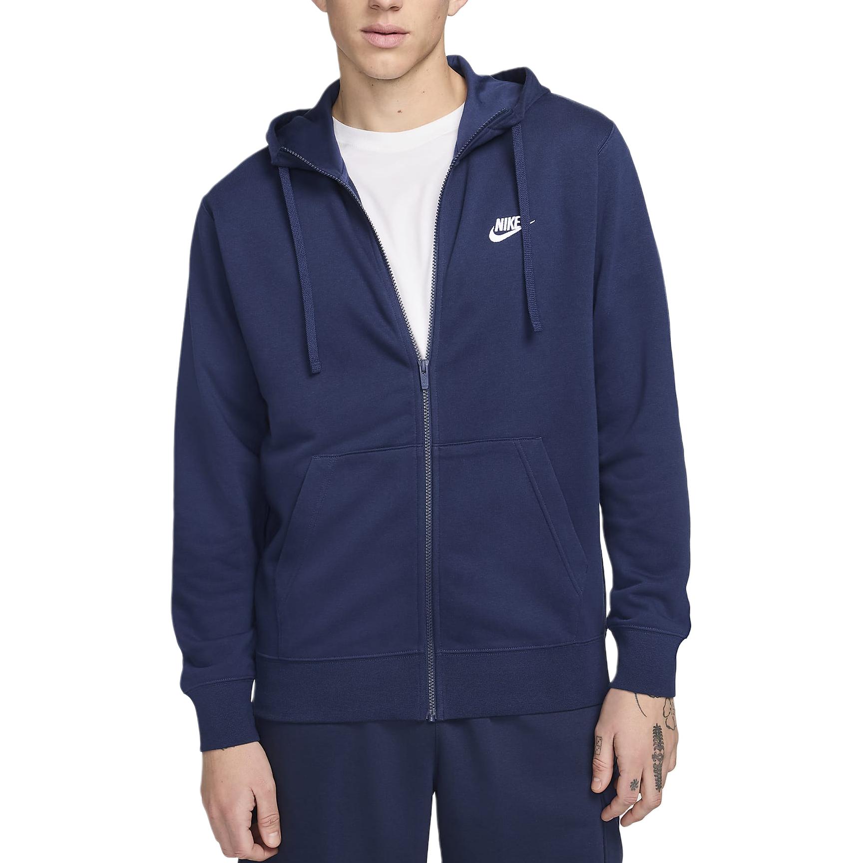

Nike Sportswear Club Solid Skin-Friendly Simple Jacket Men Jackets Midnight-Navy BV2648-410 XL