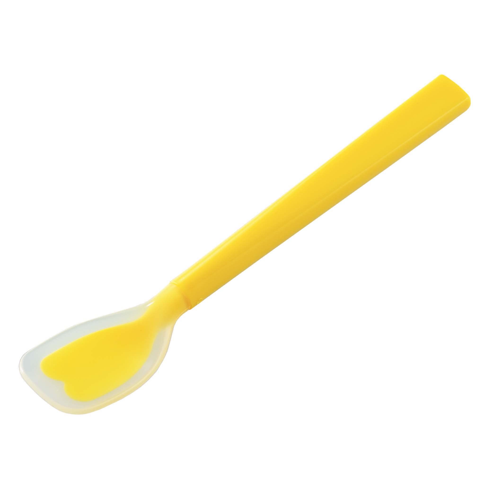 Tiger Crown Silicone Made in Japan Spoon/Soft Spoon, Yellow, No. 2255,