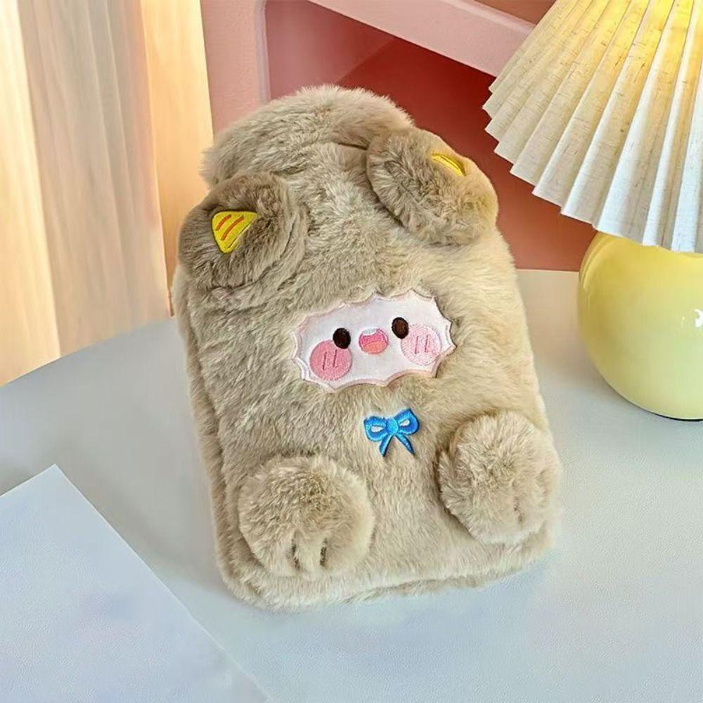Cute Hot Water Bottles Lamb Pattern Hand Warmers Kawaii Water-filling Bottle  Female