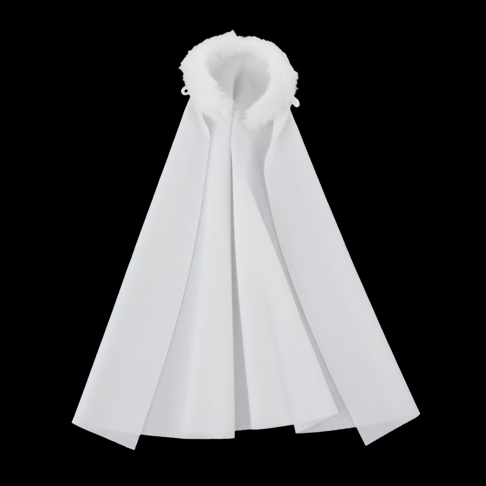 

1/12 Action Figure Clothes Cape , Ancient Men Women Doll Costume, Miniature Clothing for 6 Male