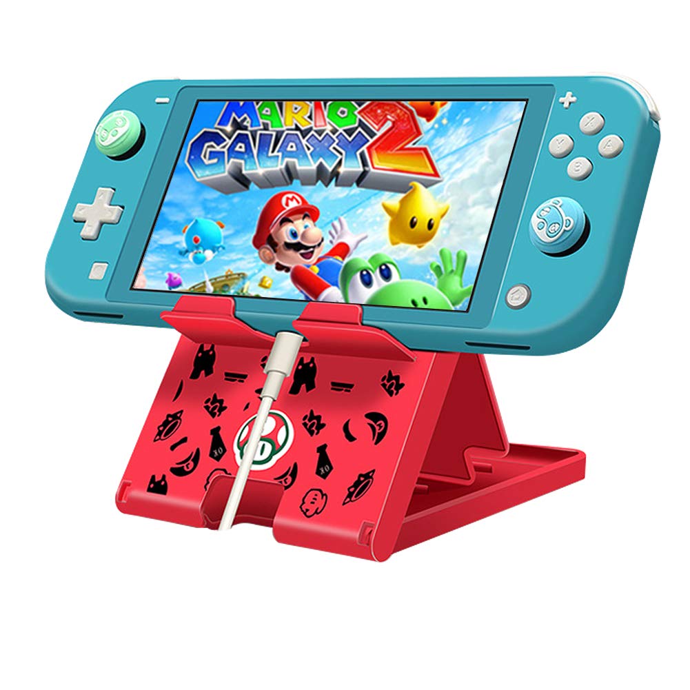 

FANGXI Switch Stand Animal Crossing Tabletop Holder for OLED Foldable Mobile Stand Cute Compact Angle Adjustable Portable Small Stand Switch/Switch