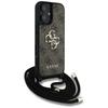 Etui do iPhone 16 Plus Guess 4G Crossbody Brązowe