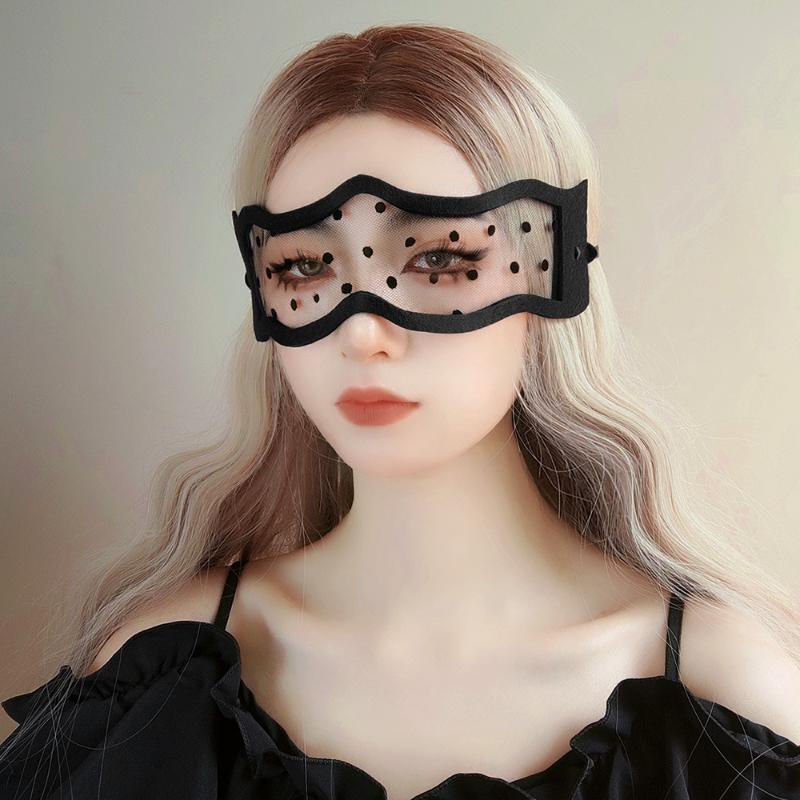 Sexy Women's Eye & Face Mask - Reusable Cosplay Mask for Masquerade Balls, Proms & Halloween Costume Parties